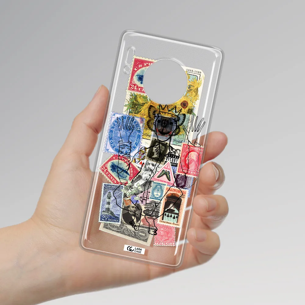 Stamp Collection Huawei Mate 30 Pro Clear TPU Case