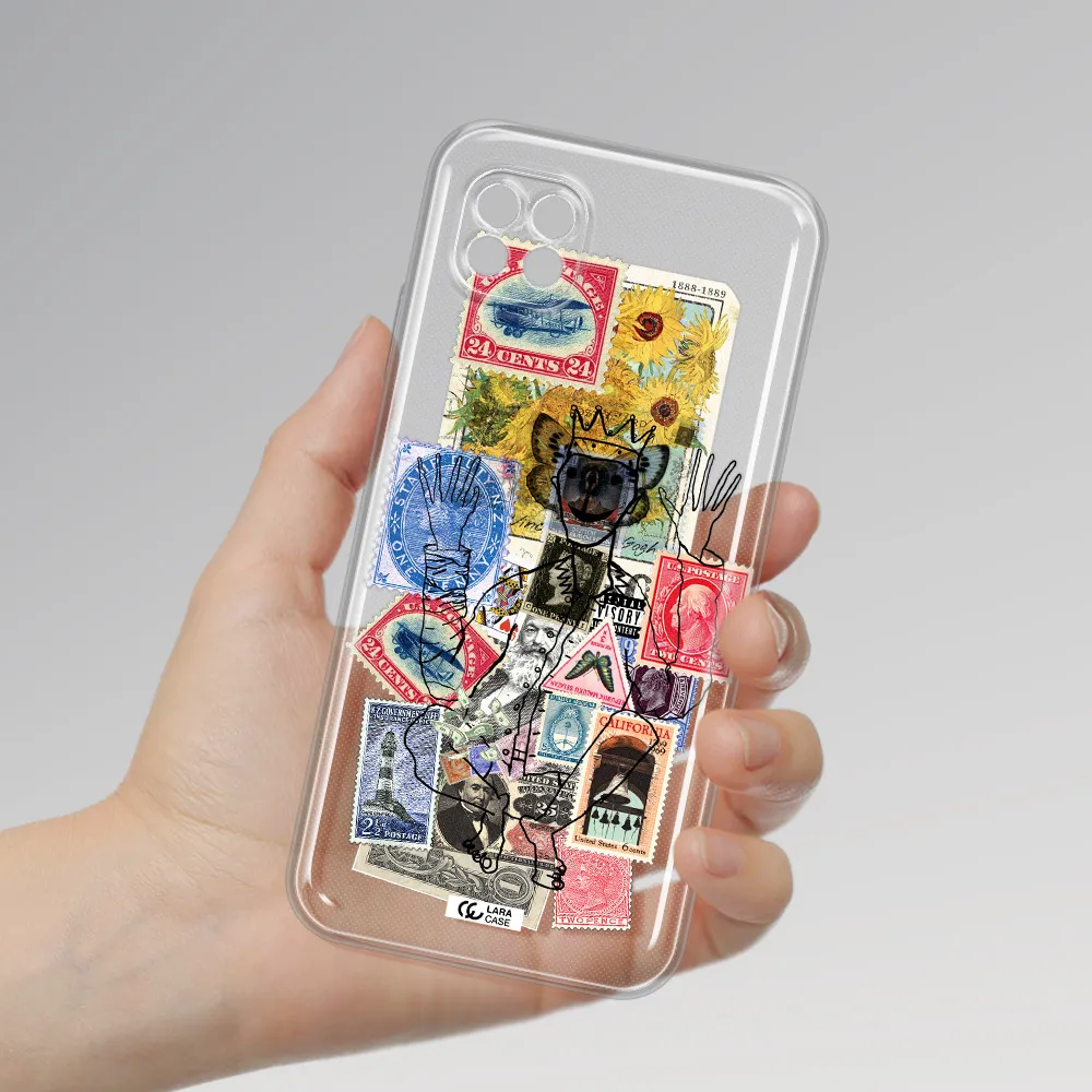 Stamp Collection Huawei Nova 7I Clear Tpu Case