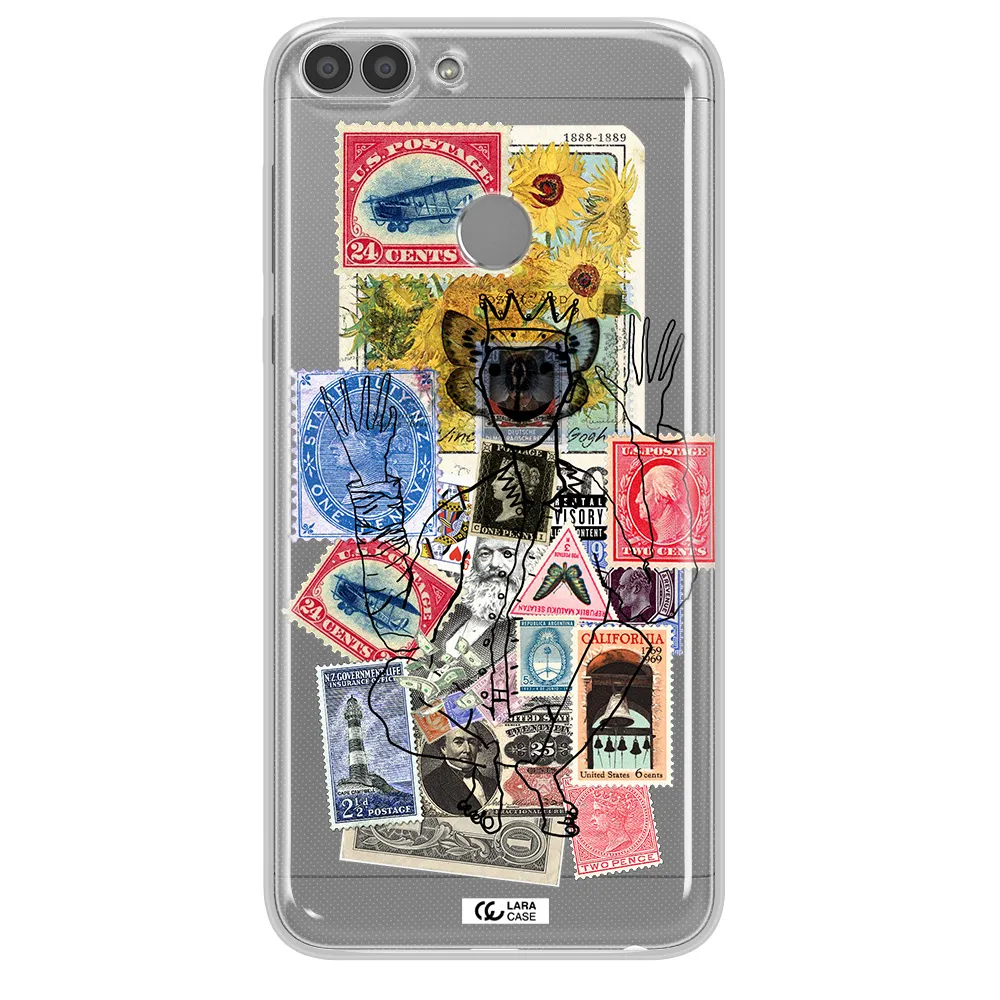Stamp Collection Huawei P Smart 2017 Clear TPU Case