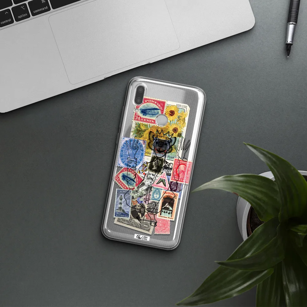 Stamp Collection Huawei P Smart 2019 Clear TPU Case