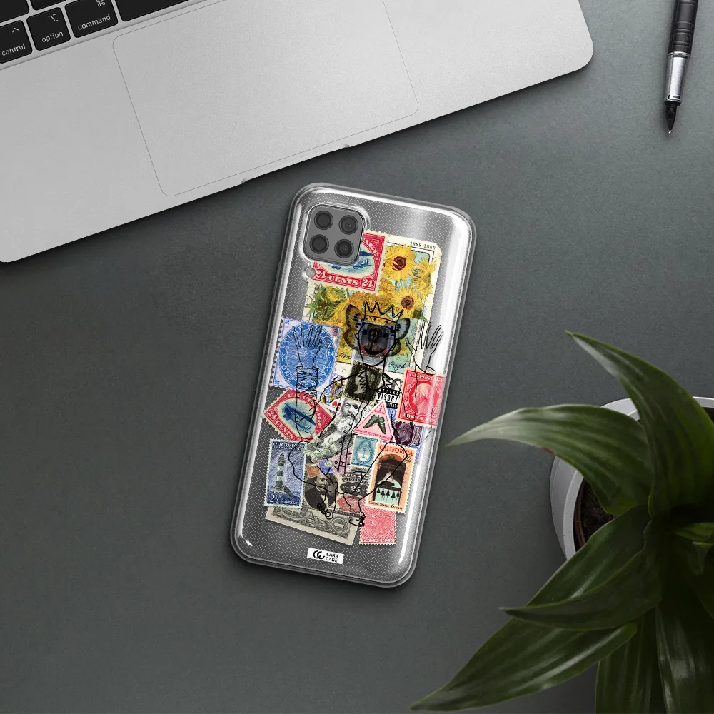 Stamp Collection Huawei P40 Lite Clear TPU Case