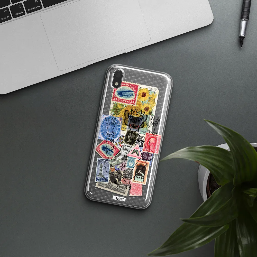 Stamp Collection Huawei Y5 2019 Clear TPU Case