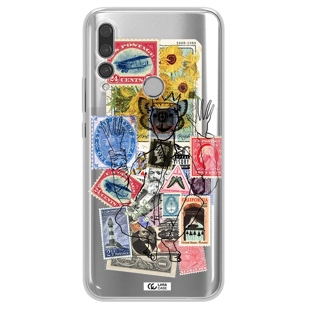 Stamp Collection Huawei Y9 Prime 2019 Clear TPU Case