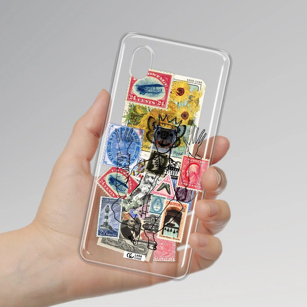 Stamp Collection Samsung A01 Core Clear Tpu Case