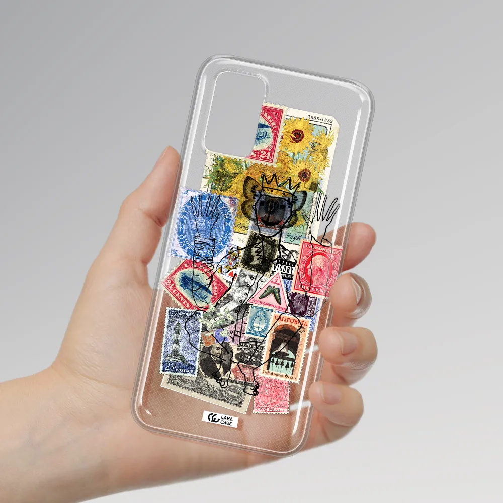 Stamp Collection Samsung A03S Clear TPU Case
