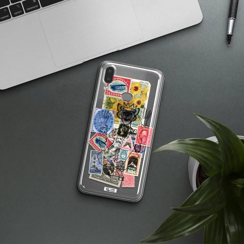 Stamp Collection Samsung A10S Clear TPU Case