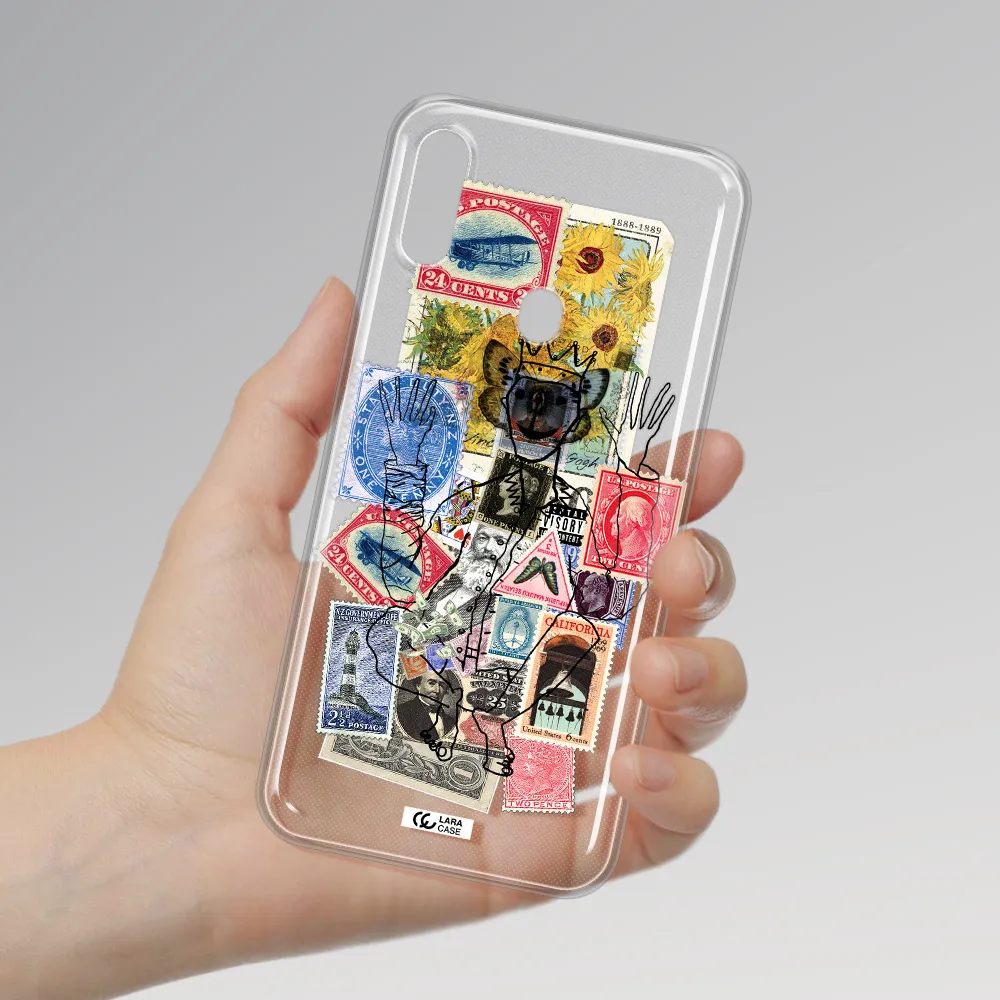 Stamp Collection Samsung A11 Clear TPU Case