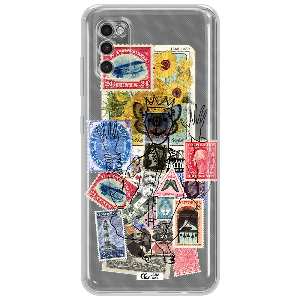 Stamp Collection Samsung A41 Clear Tpu Case