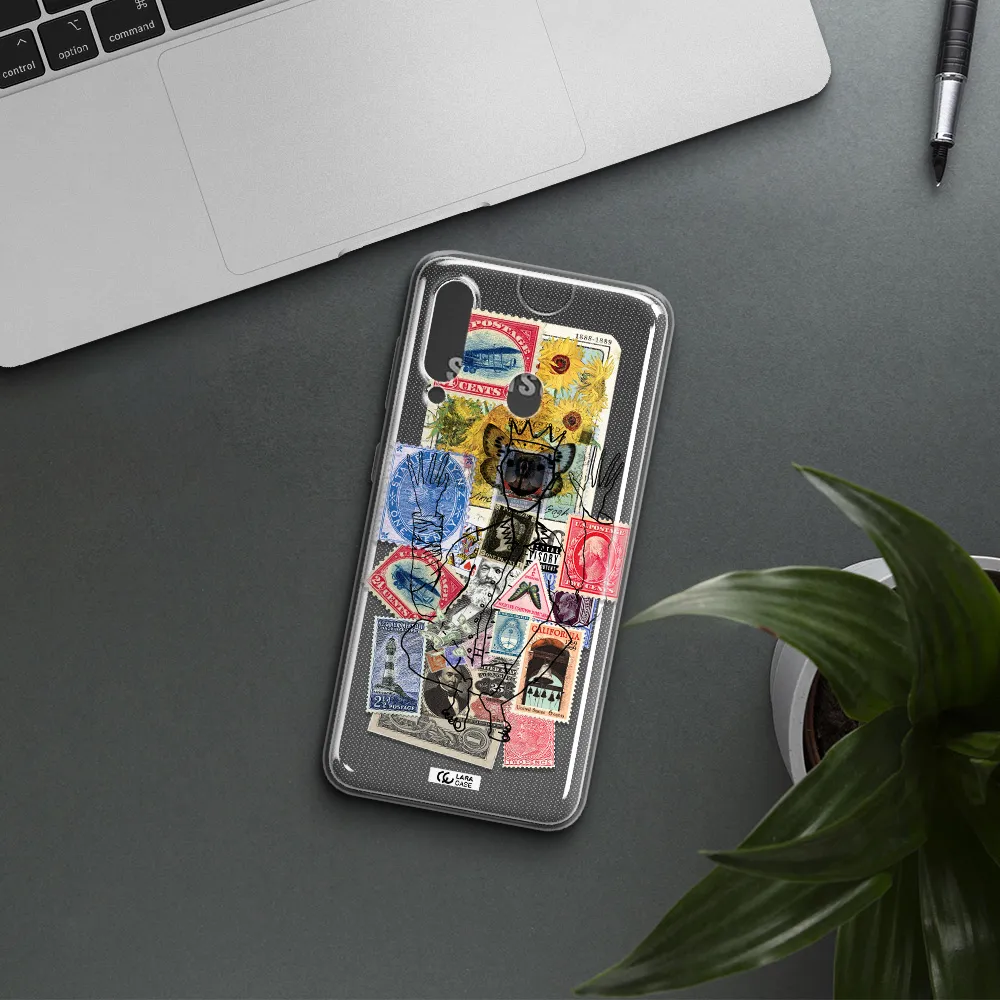 Stamp Collection Samsung A60 Clear TPU Case