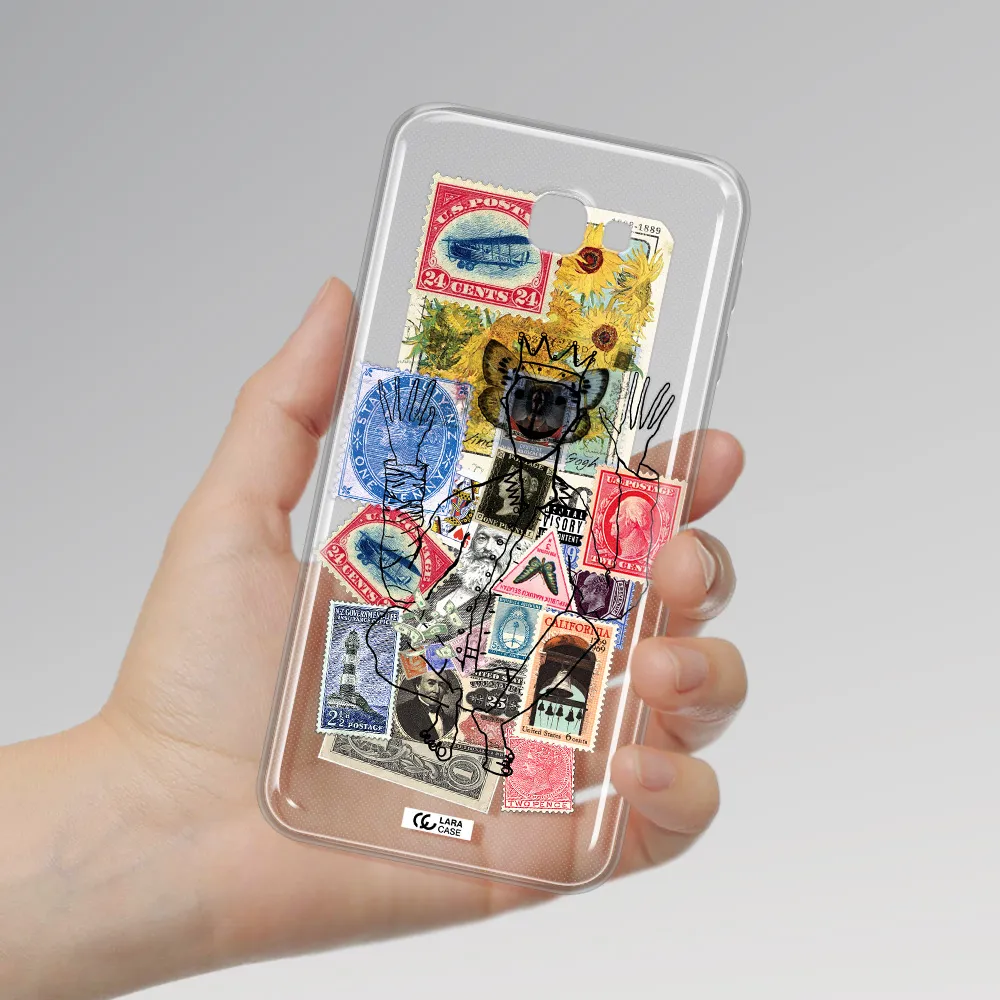 Stamp Collection Samsung J5 Prime Clear TPU Case