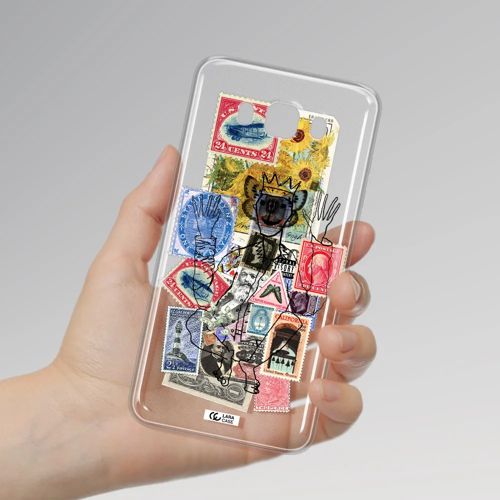 Stamp Collection Samsung J7 2016 Clear TPU Case