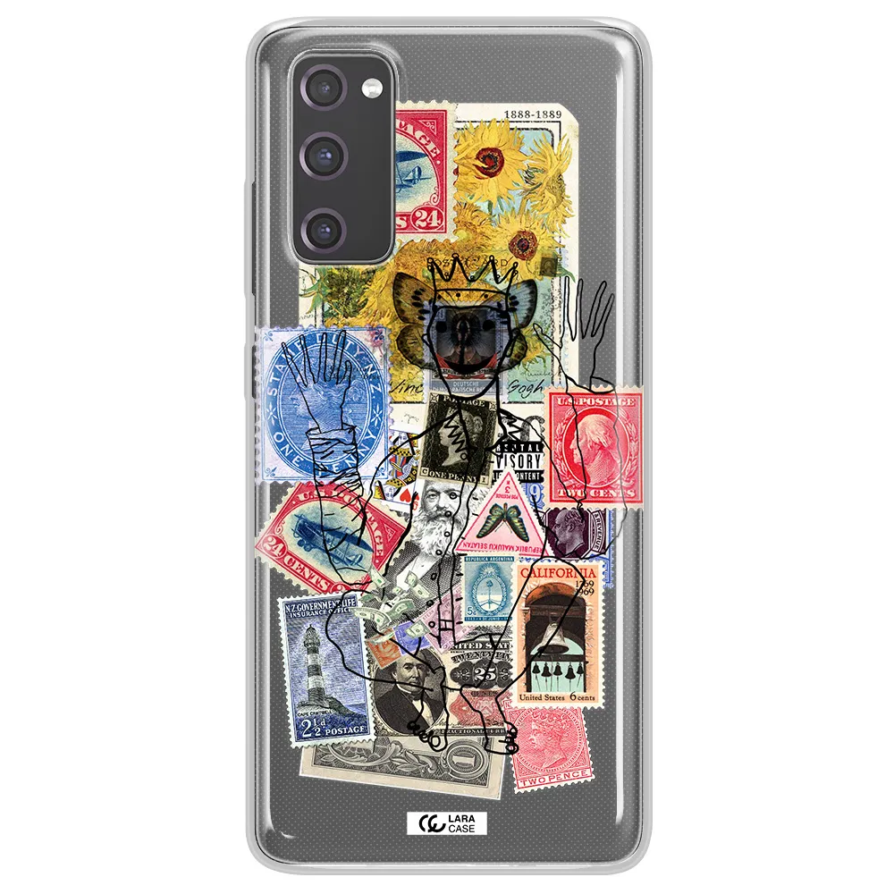 Stamp Collection Samsung S20 Fe Clear TPU Case