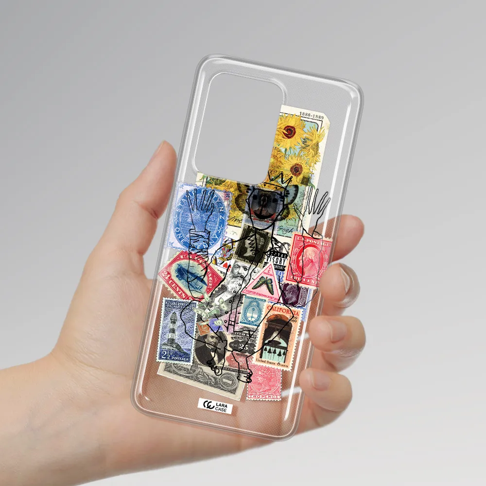 Stamp Collection Samsung S20 Ultra Clear TPU Case