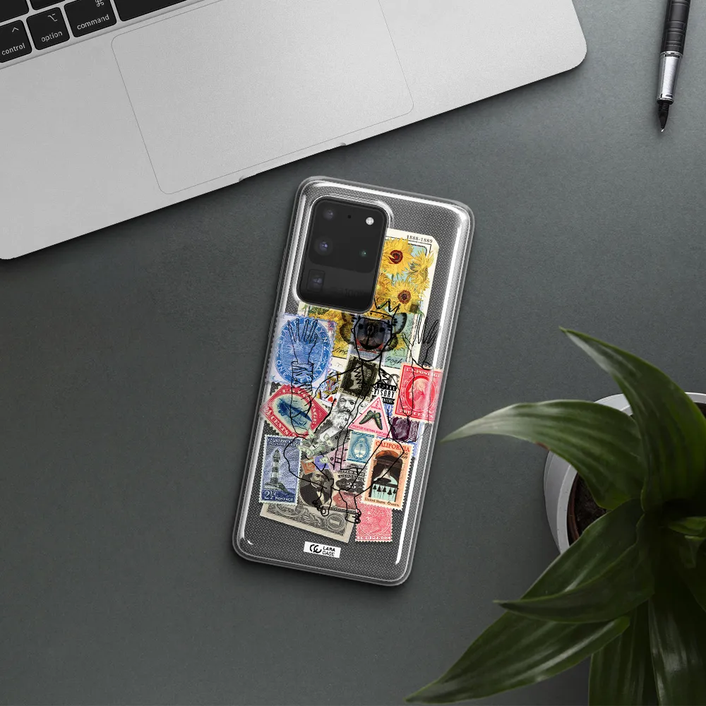 Stamp Collection Samsung S20 Ultra Clear TPU Case