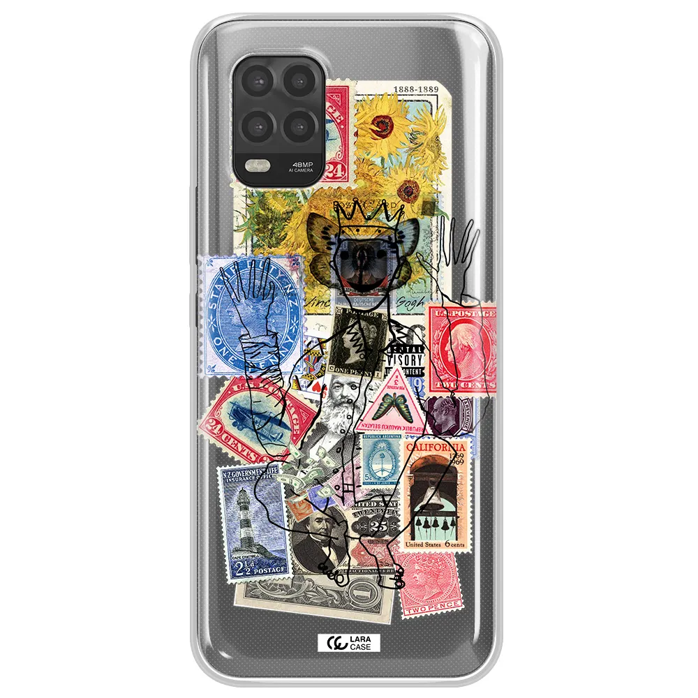 Stamp Collection Xiaomi Mi 10 Lite Clear TPU Case