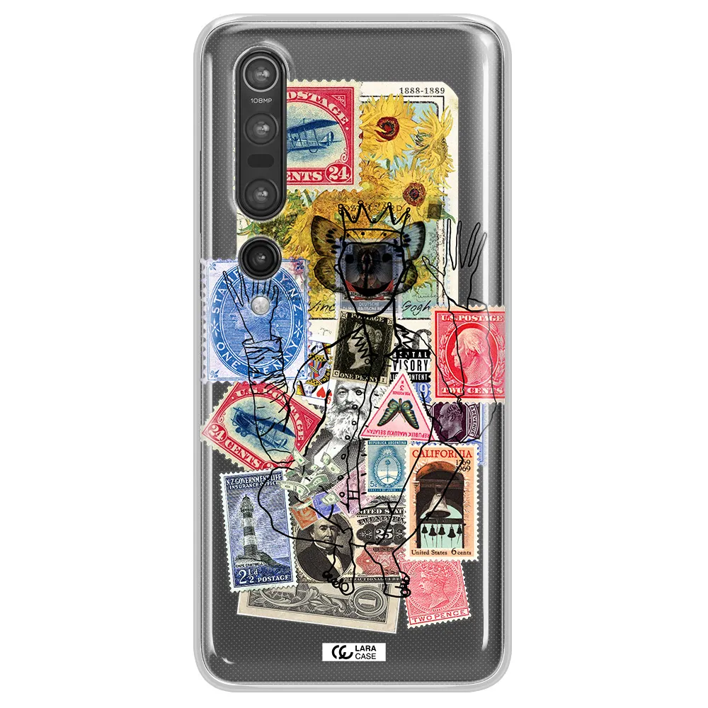 Stamp Collection Xiaomi Mi 10 Pro Clear TPU Case