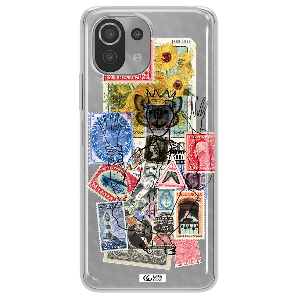 Stamp Collection Xiaomi Mi 11 Lite Clear TPU Case