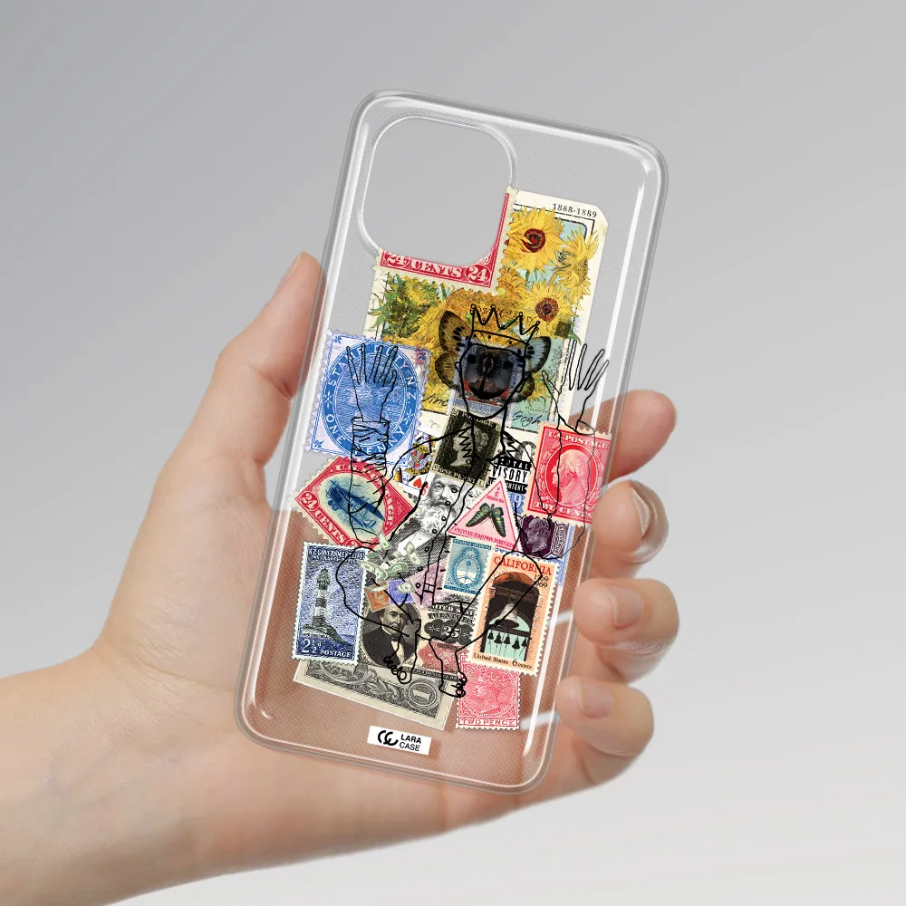 Stamp Collection Xiaomi Mi 11 Lite Clear TPU Case