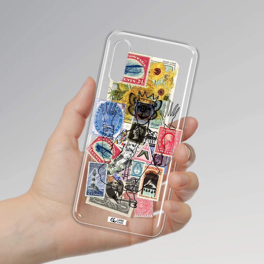 Stamp Collection Xiaomi Mi 9 Clear TPU Case