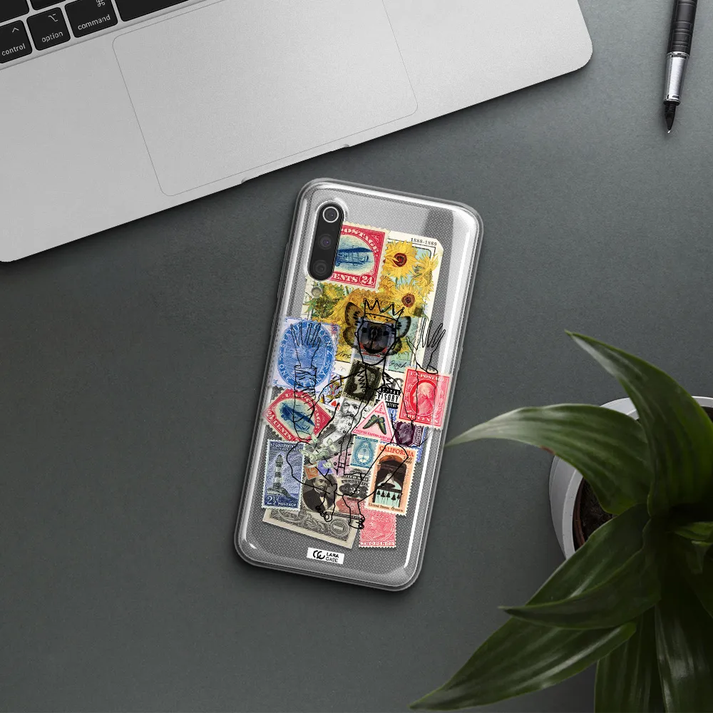 Stamp Collection Xiaomi Mi 9 Clear TPU Case