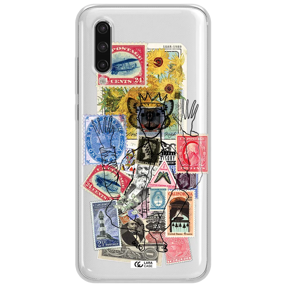 Stamp Collection Xiaomi Mi 9 Lite Clear Tpu Case