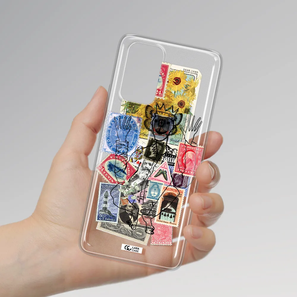 Stamp Collection Xiaomi Note 10 Pro Clear TPU Case