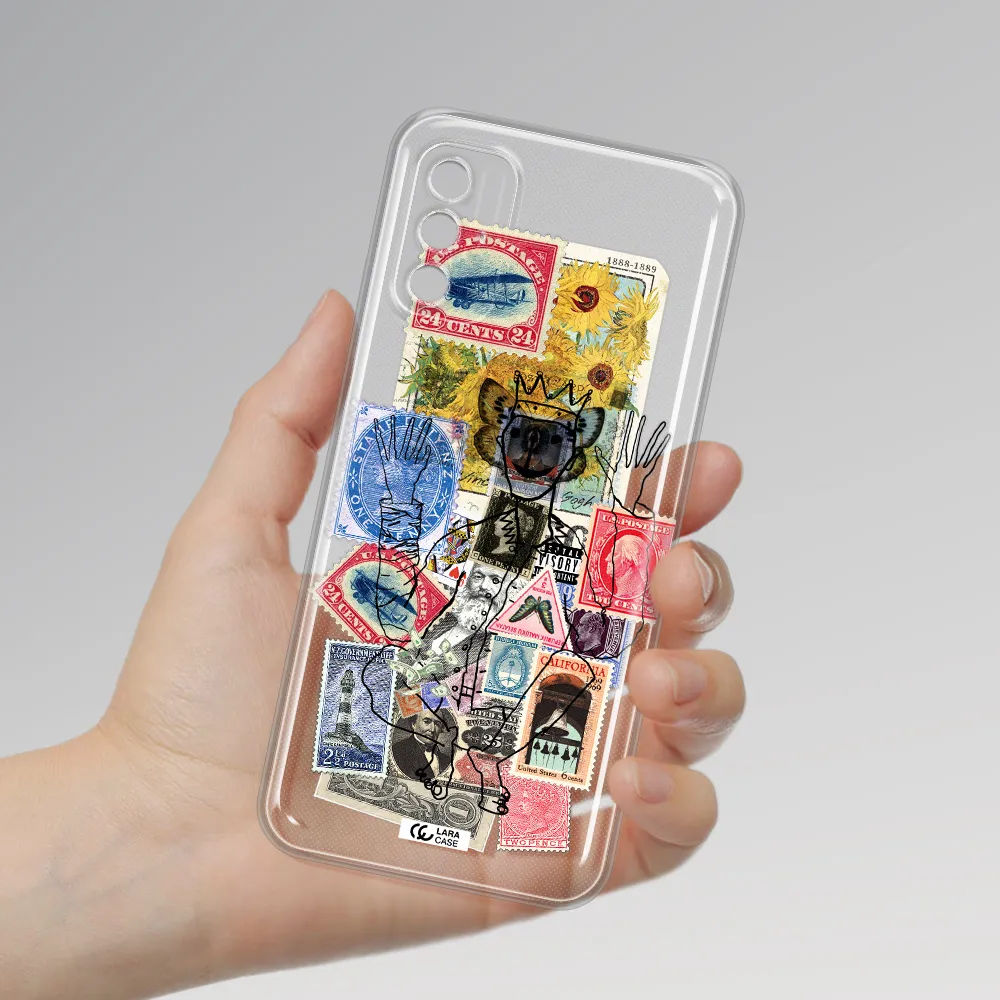 Stamp Collection Xiaomi Poco M3 Pro Clear Tpu Case