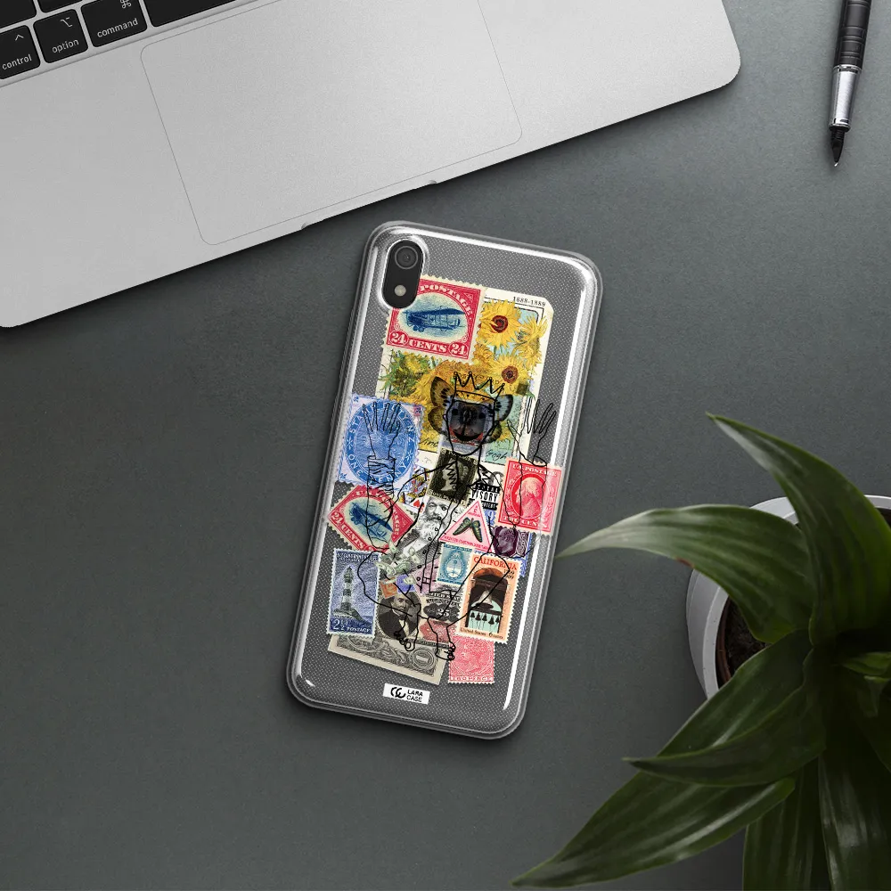 Stamp Collection Xiaomi Redmi 7A Clear TPU Case