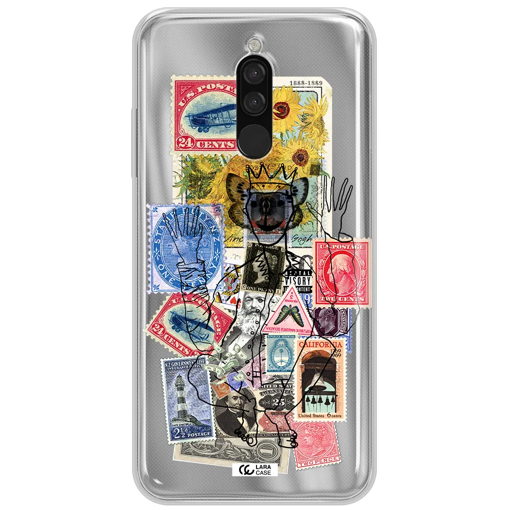 Stamp Collection Xiaomi Redmi 8 Clear Tpu Case