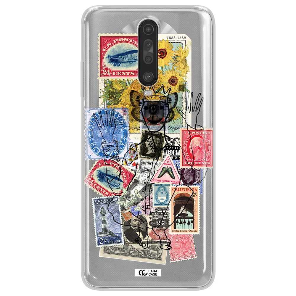 Stamp Collection Xiaomi Redmi K30 Clear TPU Case