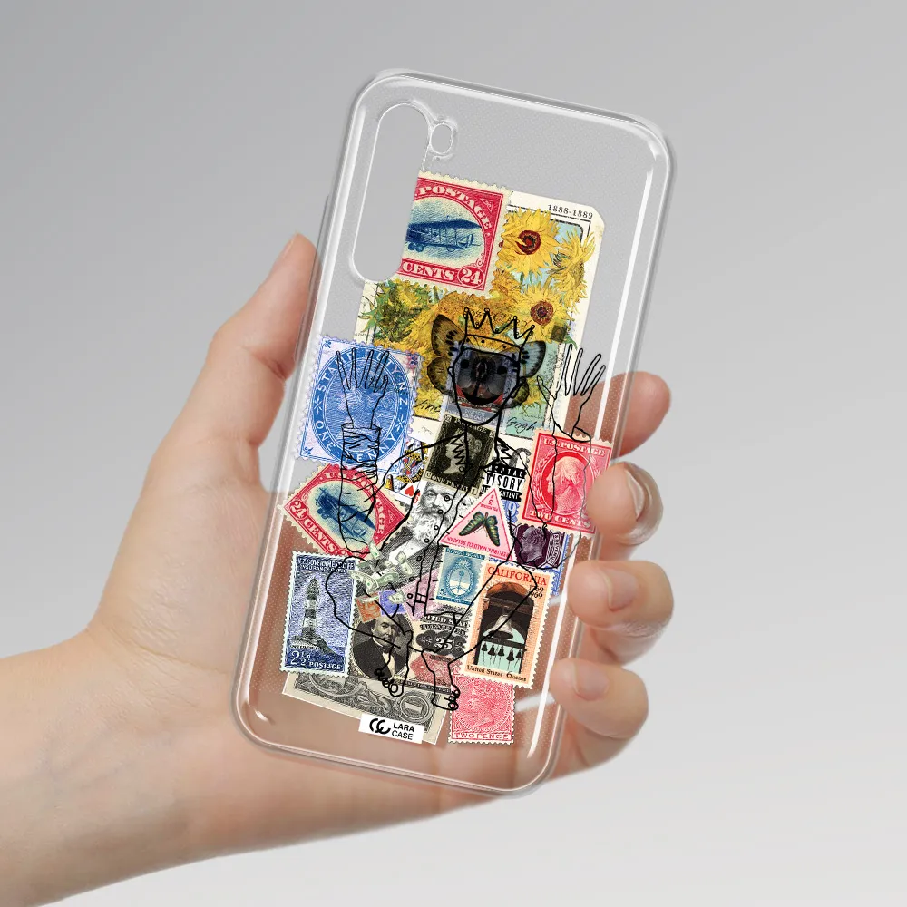 Stamp Collection Xiaomi Redmi Note 8T Clear Tpu Case