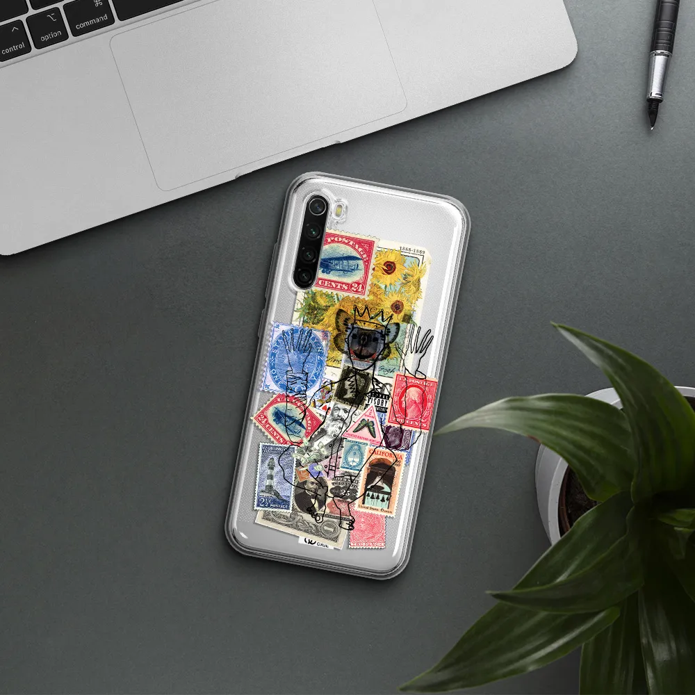 Stamp Collection Xiaomi Redmi Note 8T Clear Tpu Case