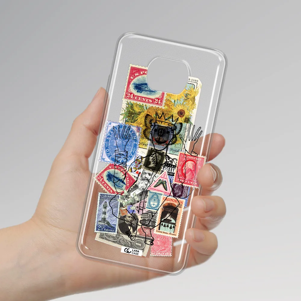 Stamp Collection Xiaomi Redmi Note 9T Clear Tpu Case