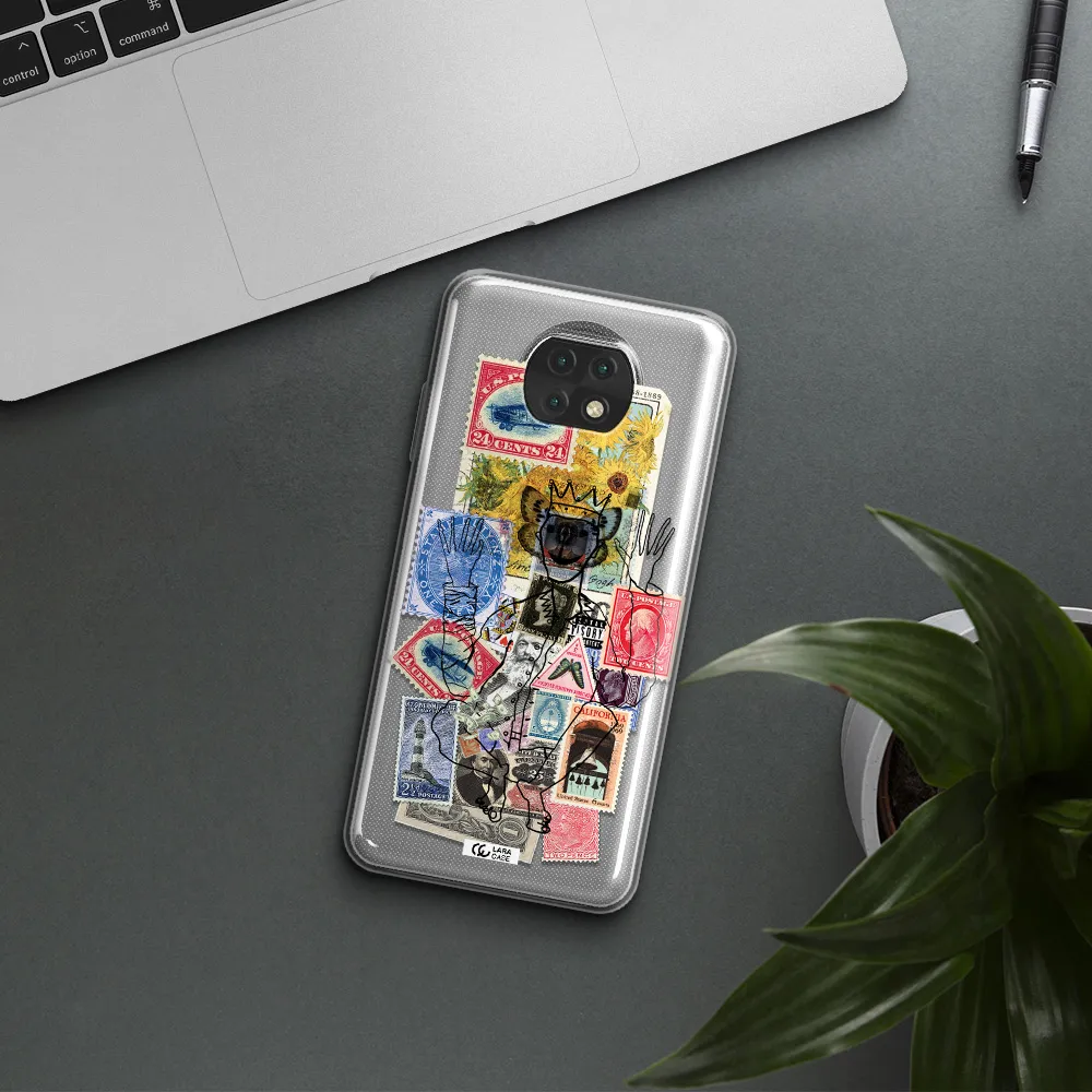 Stamp Collection Xiaomi Redmi Note 9T Clear Tpu Case
