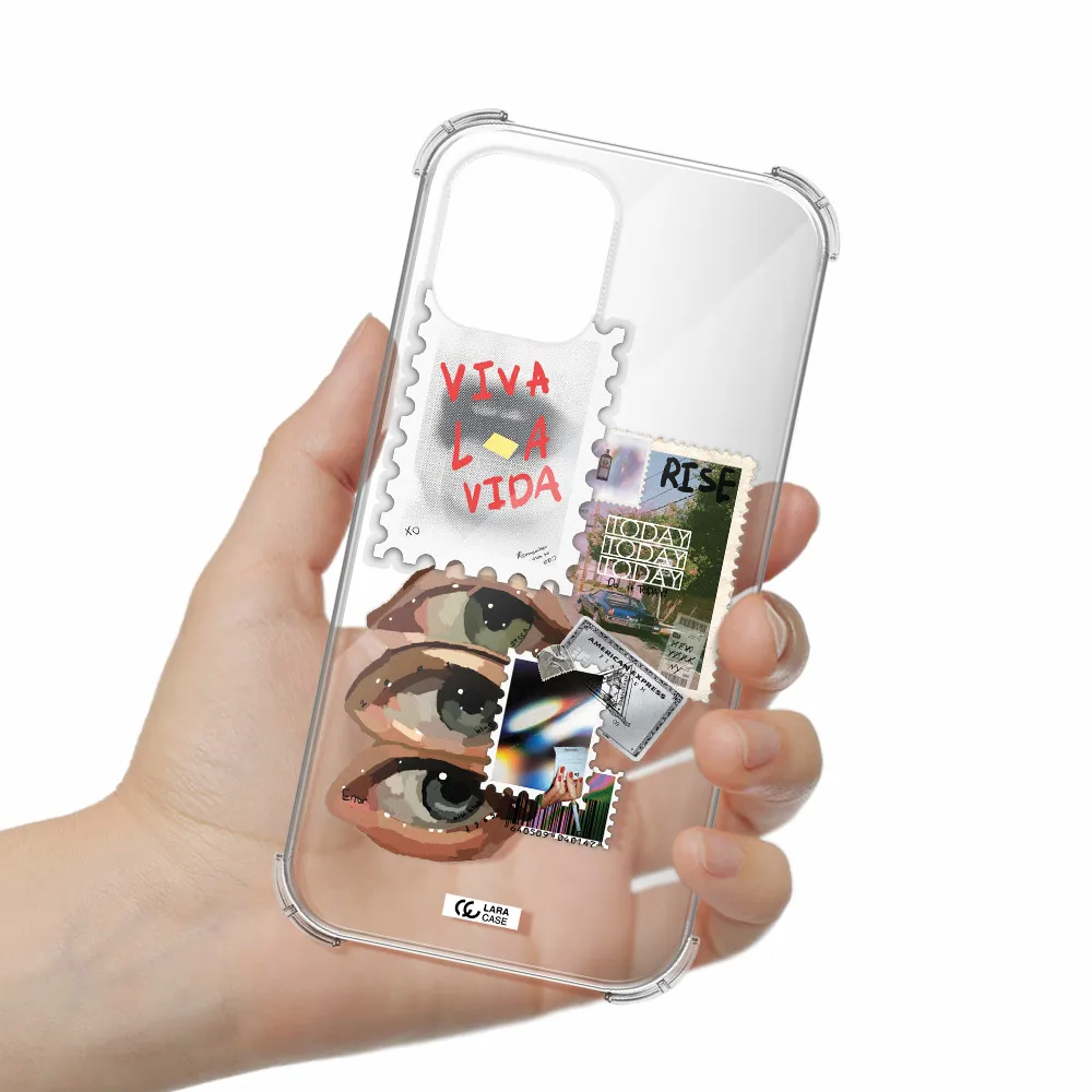 Stamp Apple iPhone 12 pro Clear PC Case