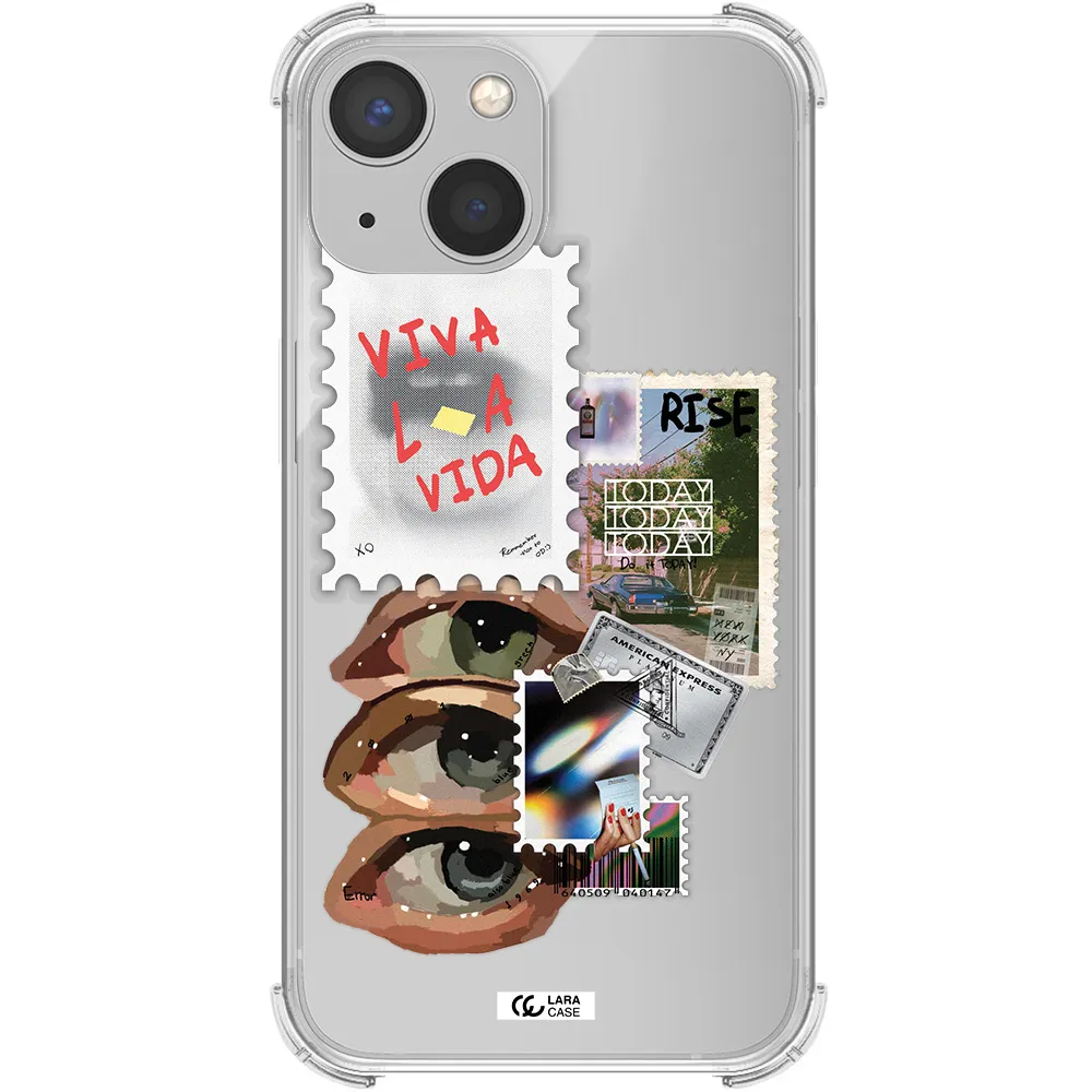Stamp Apple iPhone 13 Clear PC Case
