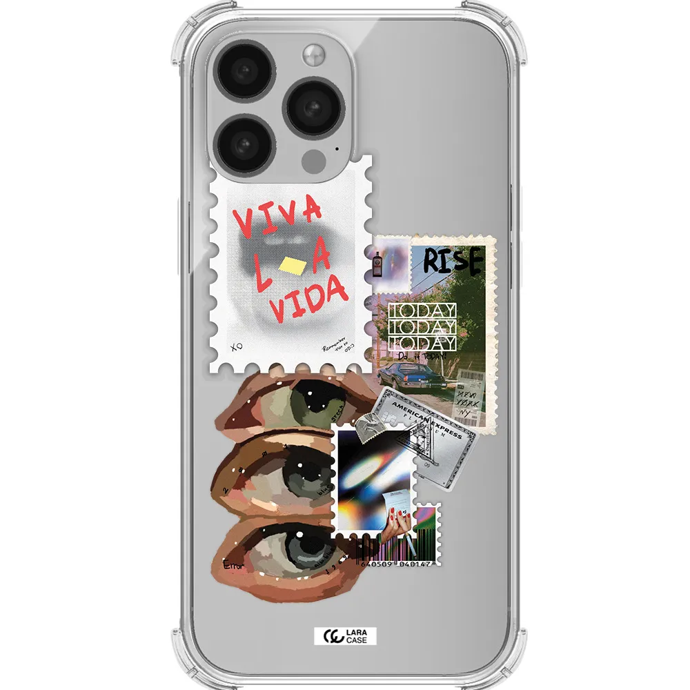 Stamp Apple iPhone 13 Pro Clear PC Case