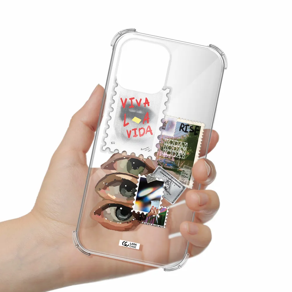 Stamp Apple iPhone 13 Pro Max Clear PC Case