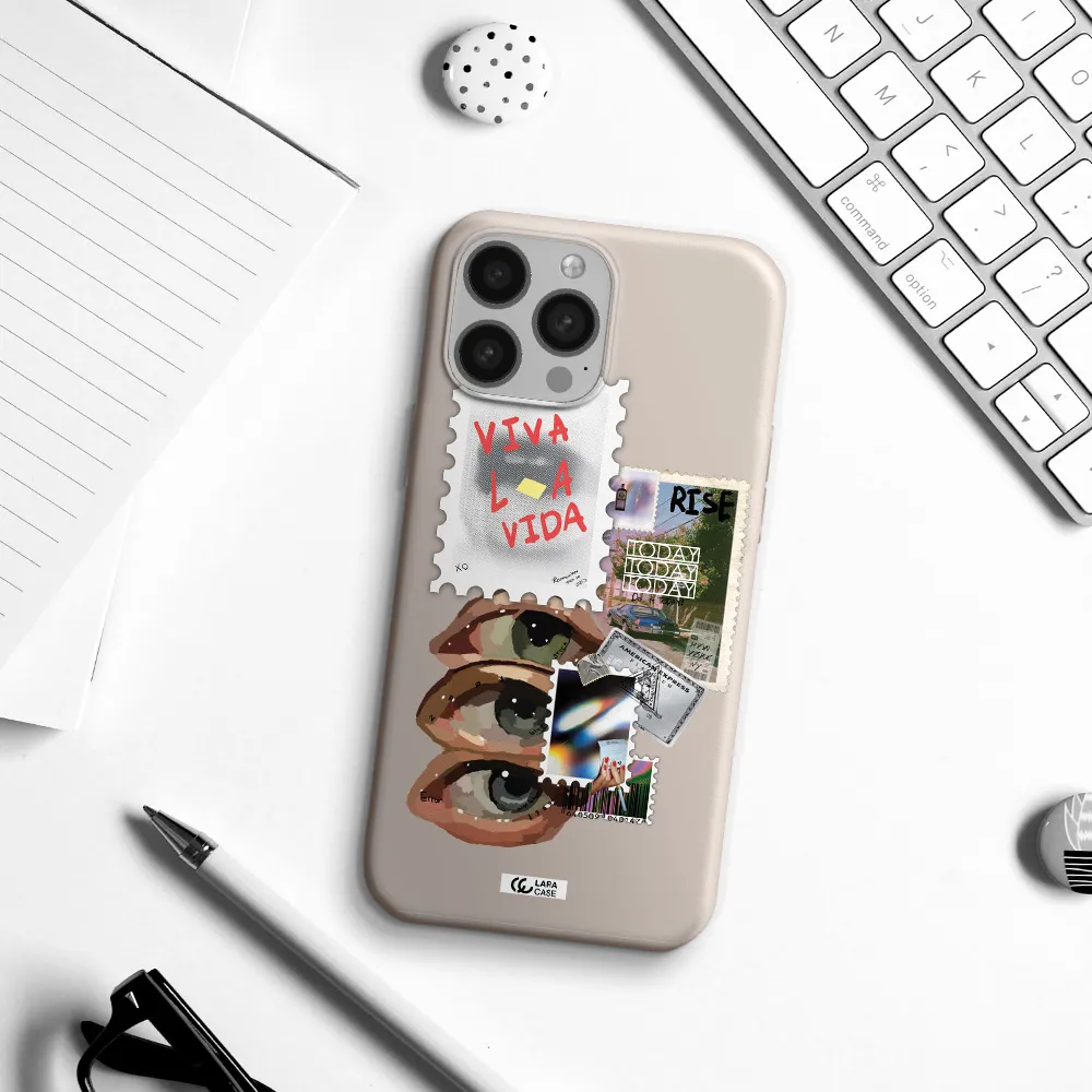 Stamp Apple iPhone 13 Pro Silicone Stone Case