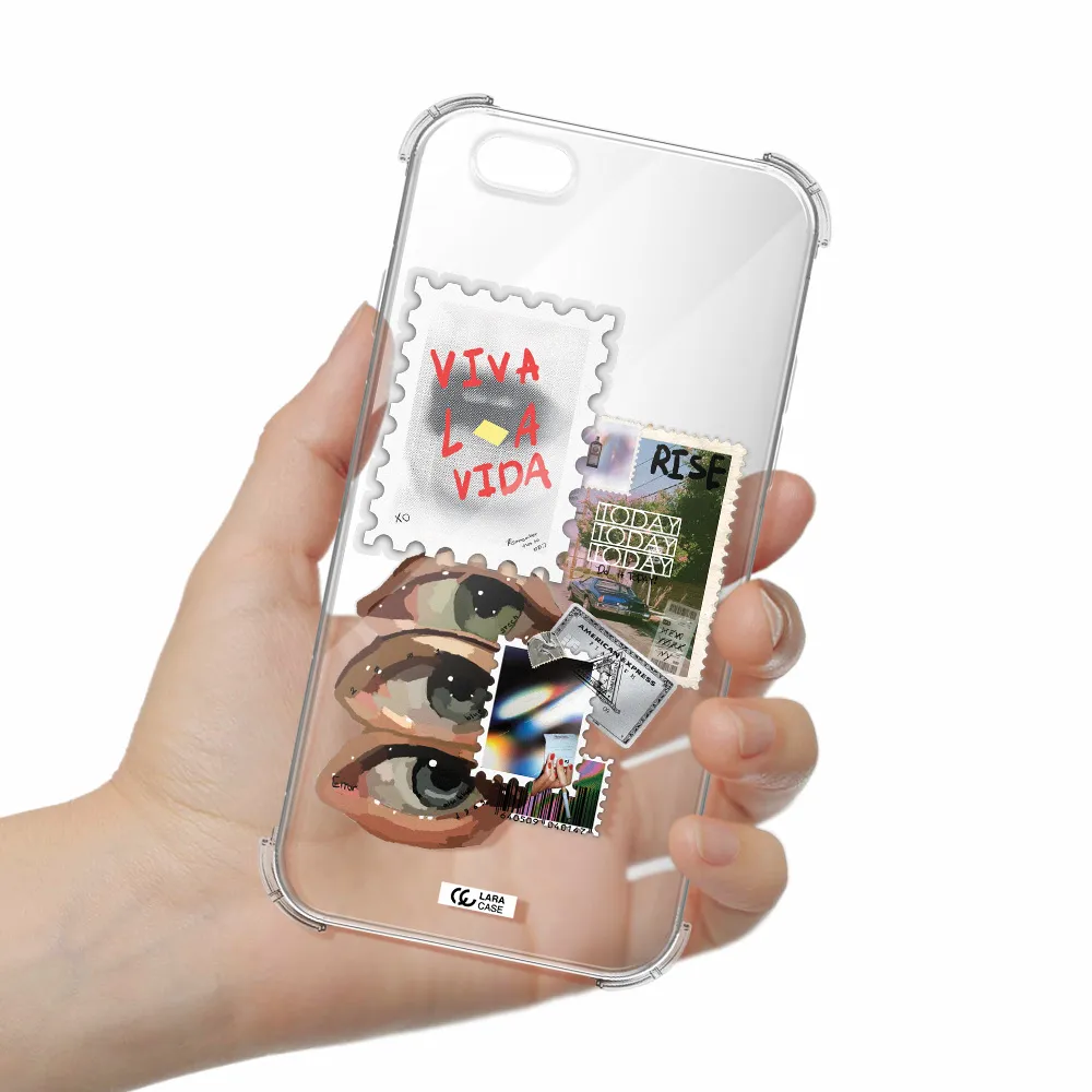 Stamp Apple iPhone 6 Clear PC Case