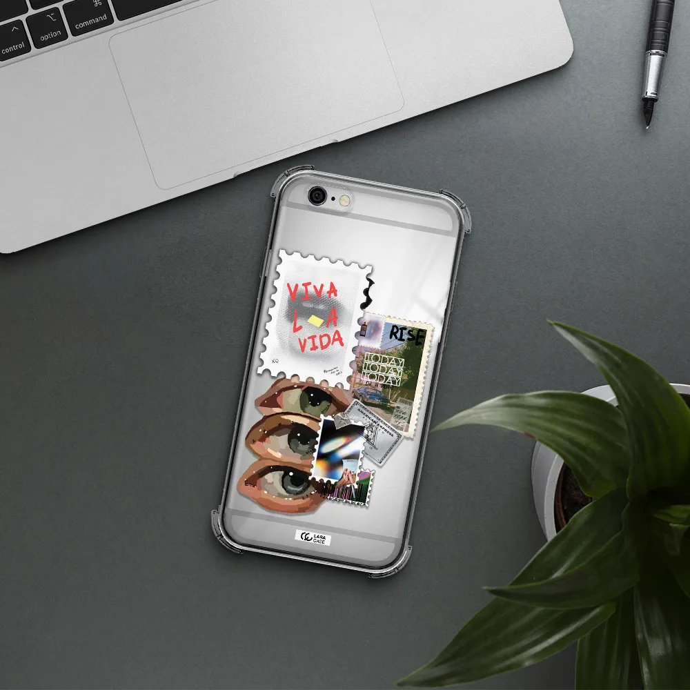 Stamp Apple iPhone 6 Clear PC Case