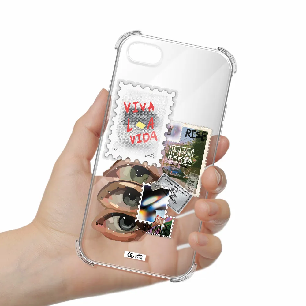 Stamp Apple iPhone 8 Clear PC Case
