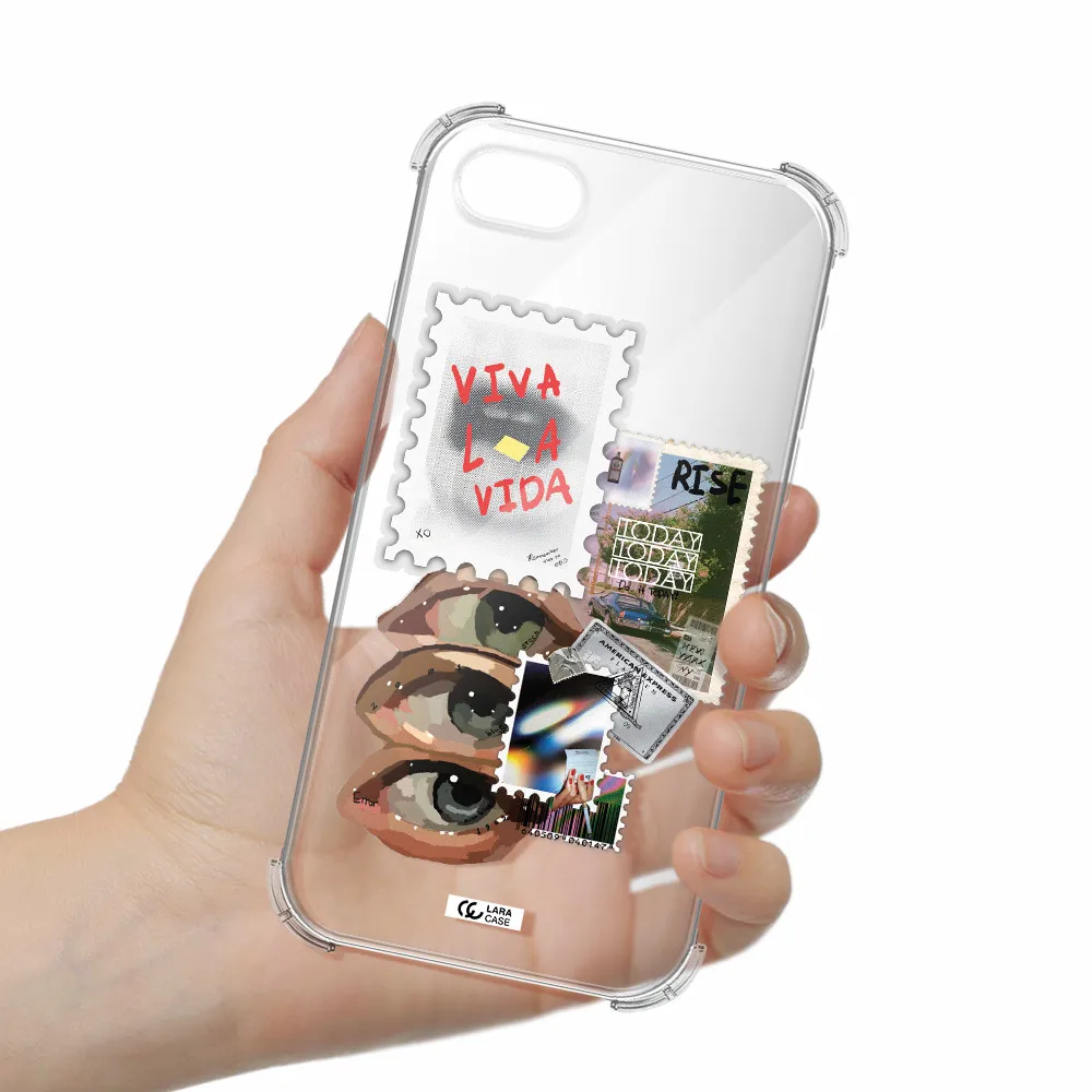 Stamp Apple iPhone se 2020 Clear PC Case