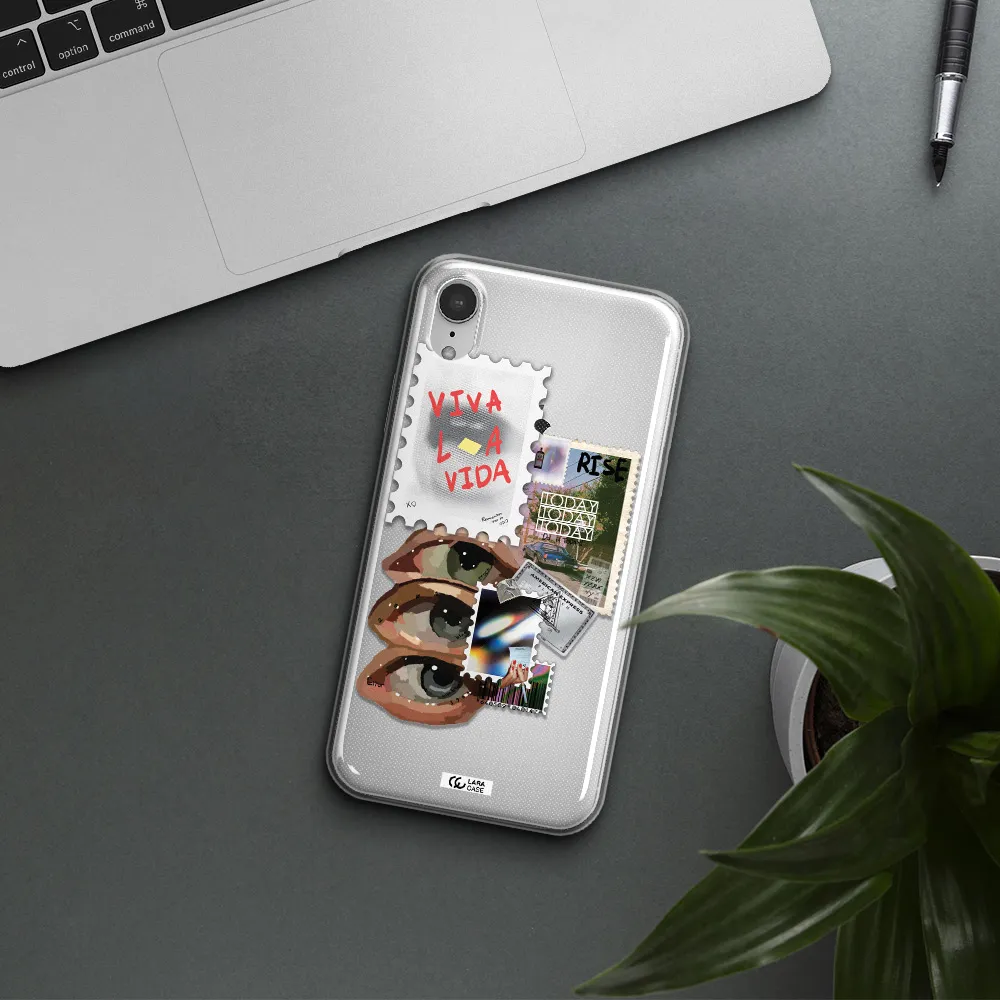 Stamp Apple iPhone XR Clear TPU Case
