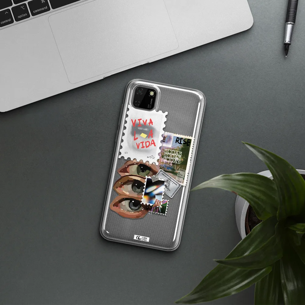 Stamp Huawei Honor 9S Clear TPU Case