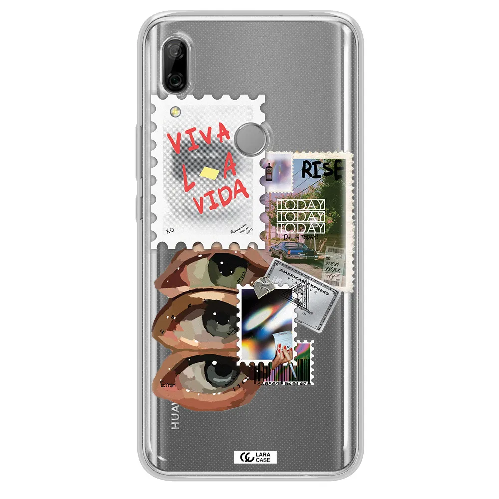 Stamp Huawei P Smart Z Clear TPU Case