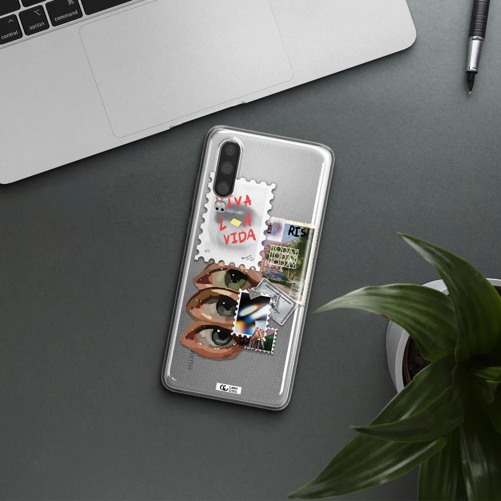 Stamp Huawei P30 Clear TPU Case