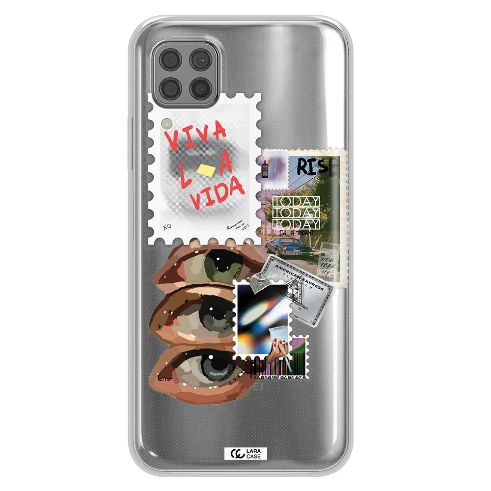 Stamp Huawei P40 Lite Clear TPU Case