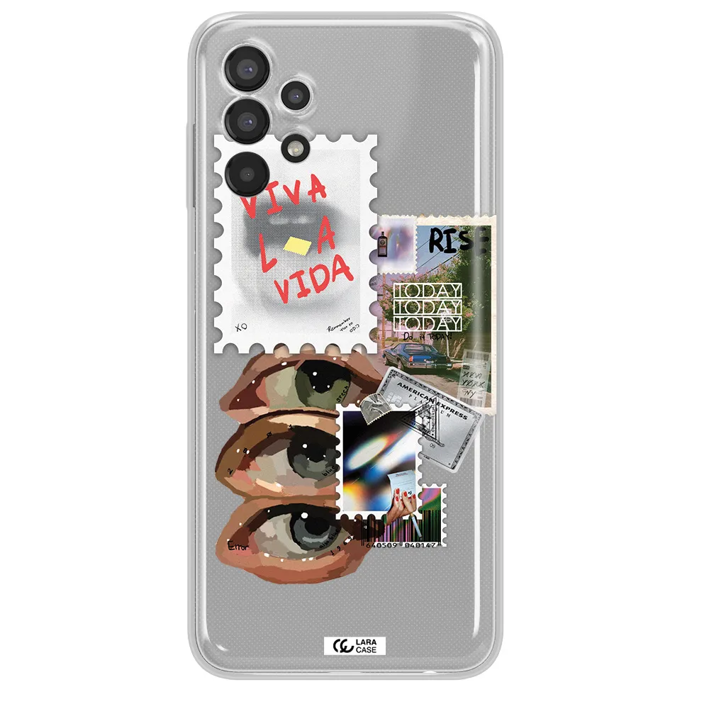 Stamp Samsung A13 Clear TPU Case