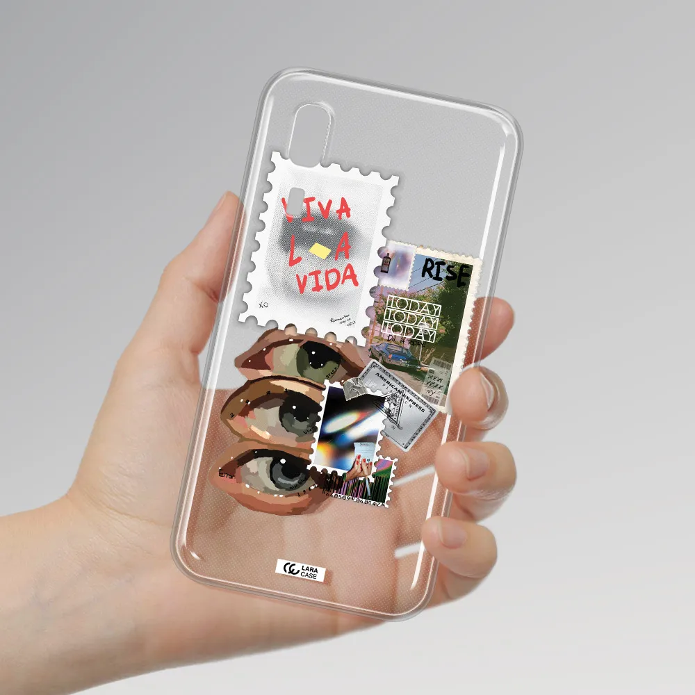 Stamp Samsung A2 Core Clear TPU Case